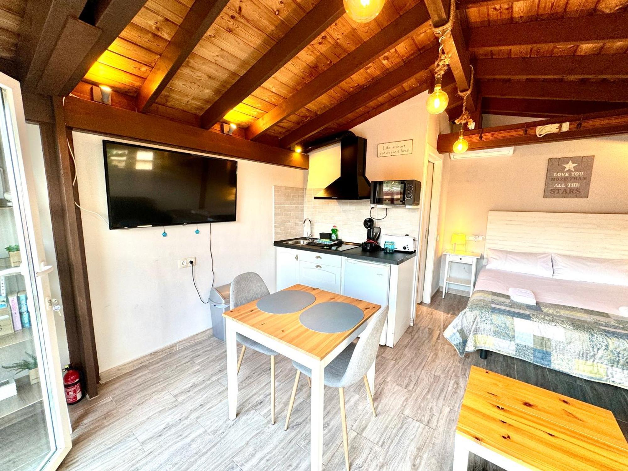 Casita-Estudio con Jardín en la playa Puerto Marino Exterior foto