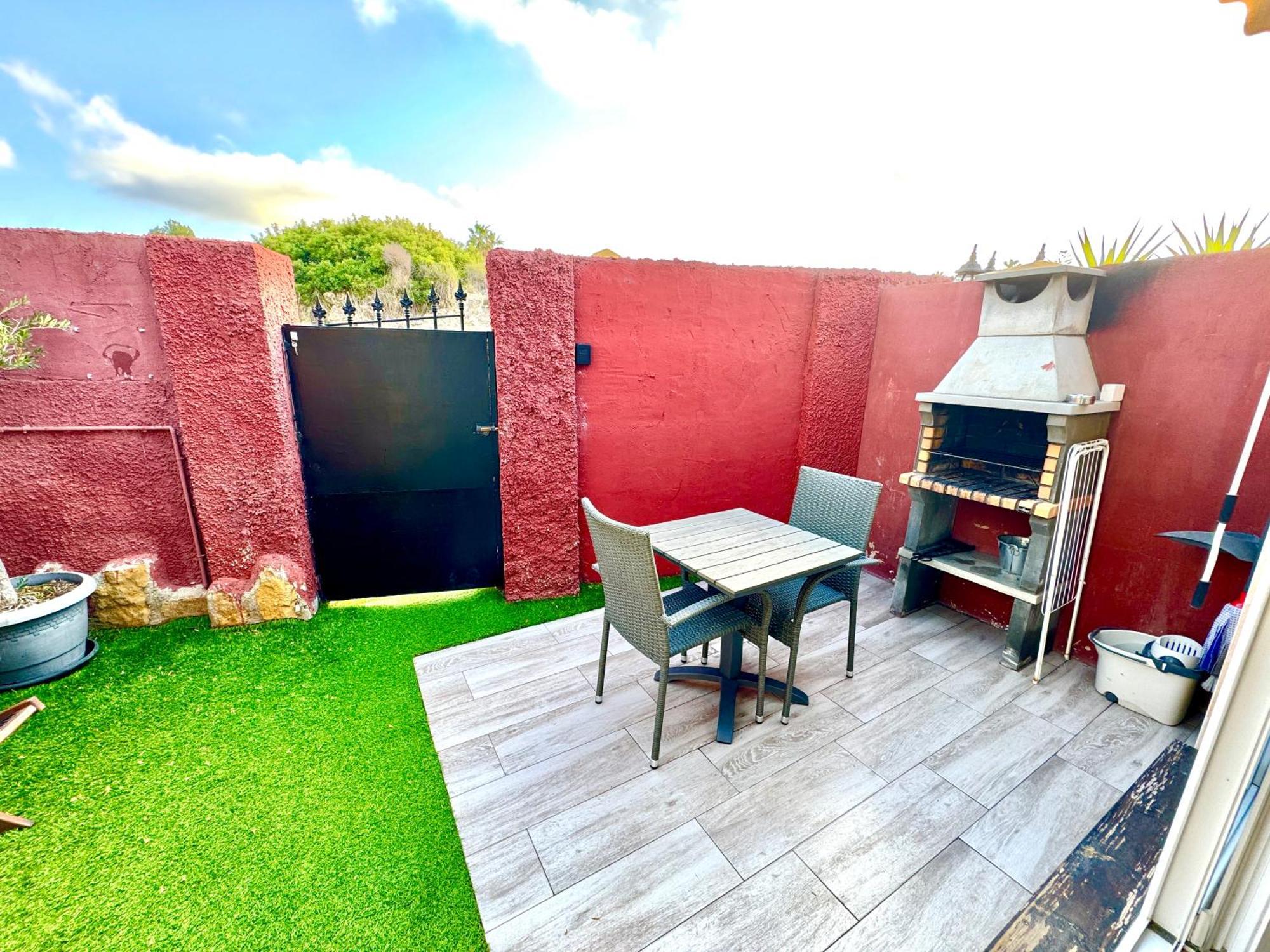 Casita-Estudio con Jardín en la playa Puerto Marino Exterior foto