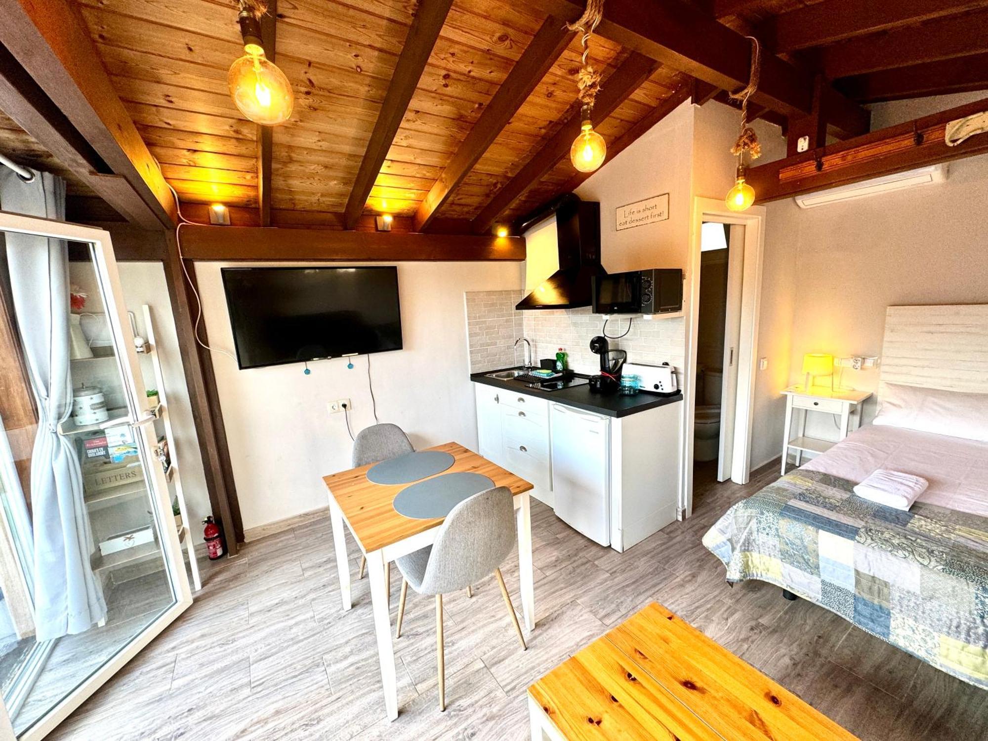 Casita-Estudio con Jardín en la playa Puerto Marino Exterior foto